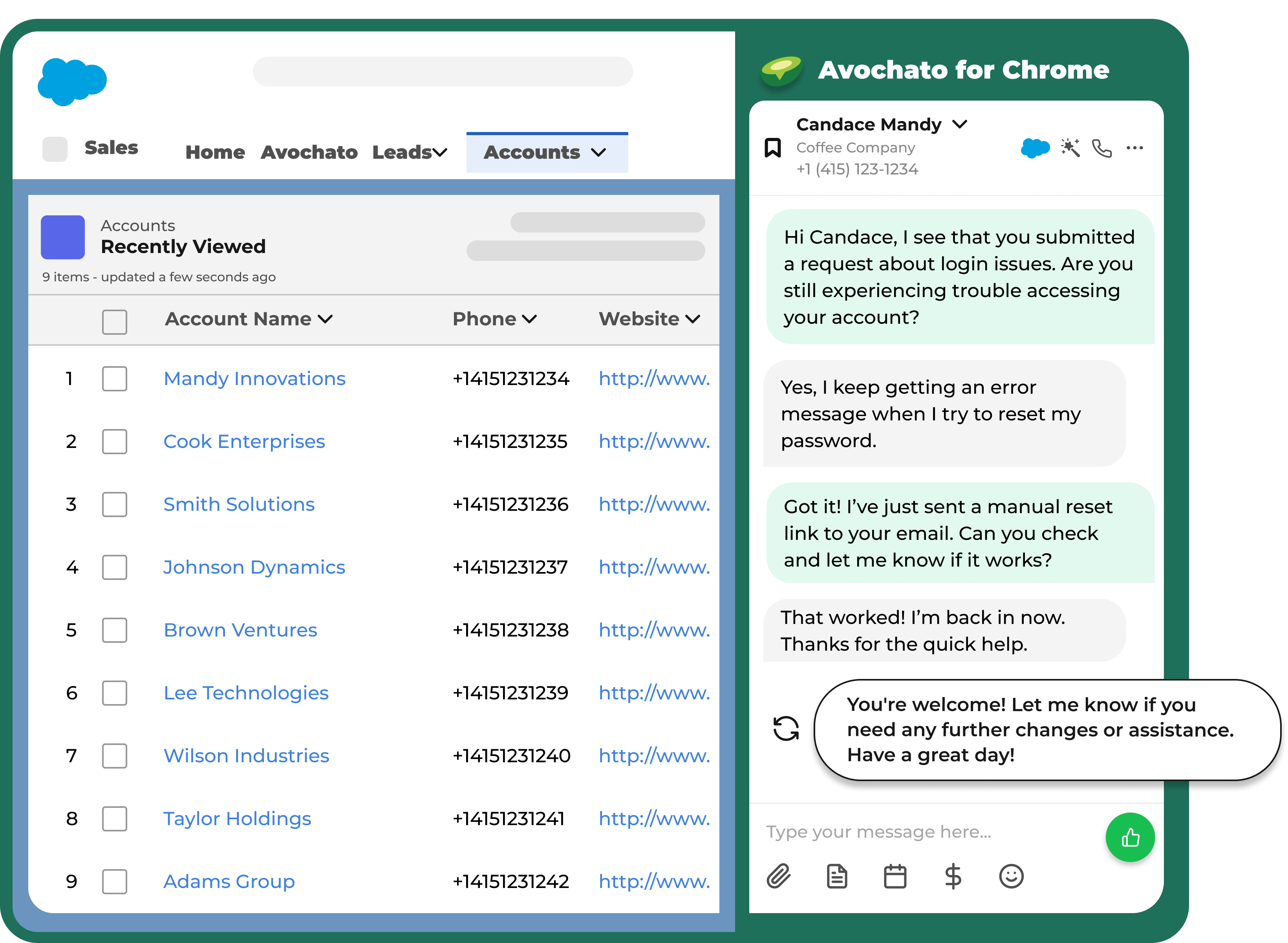 Run conversations example